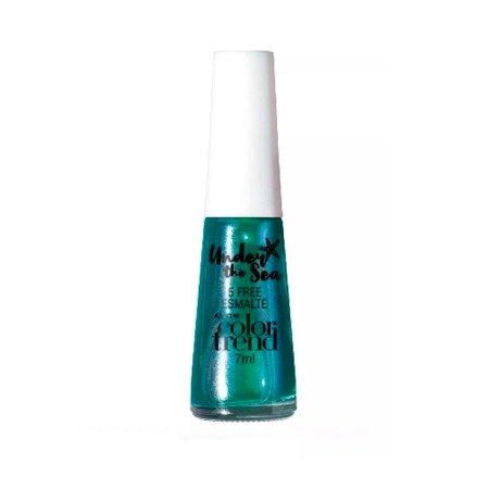 Esmalte Under The Sea| Color Trend Verde Holográfico 7ml Avon  | Ts...