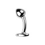 Plug Anal Metálico Curvo S  | Ts Mayorista | Sex Shop Mayorista