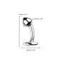 Plug Anal Metálico Curvo S  | Ts Mayorista | Sex Shop Mayorista