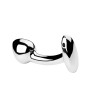 Plug Anal Metálico Curvo S  | Ts Mayorista | Sex Shop Mayorista