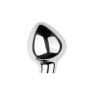 Plug Anal Metálico Curvo S  | Ts Mayorista | Sex Shop Mayorista