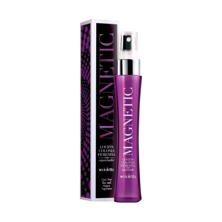 Loción Perfume Femenino Magnetic 60ml Violetta  | Ts Mayorista | Se...