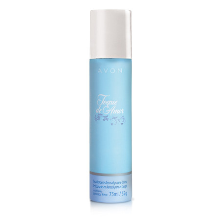 Desodorante en Aerosol para el Cuerpo Toque de Amor 75ml Avon  | Ts...