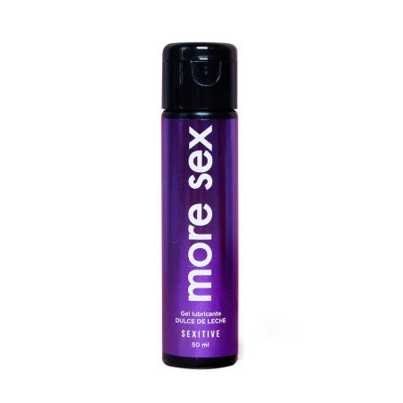 Gel Lubricante Íntimo Saborizado More Sex Dulce de Leche 50ml Sexit...