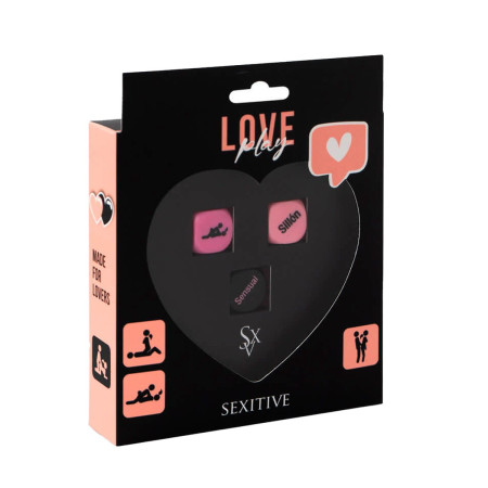 Juego de Dados - Love Play Sexitive  | Ts Mayorista | Sex Shop Mayo...