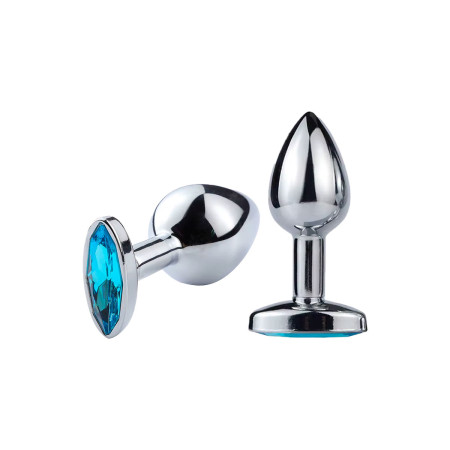 Plug Anal Pequeño Joya Ojo Azul 7 x 4 cm  | Ts Mayorista | Sex Shop...