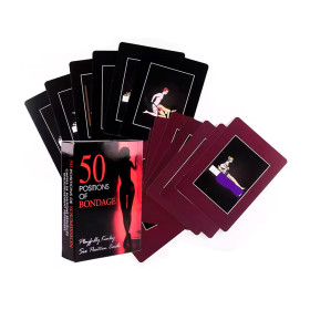 Juego de Cartas Posiciones de Bondage Juego de Cartas Posiciones de Bondage  | Ts Mayorista | Sex Shop Ma...