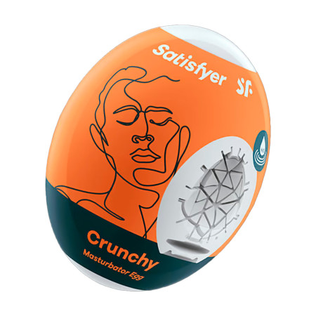 Huevo Masturbador Crunchy Satisfyer  | Ts Mayorista | Sex Shop Mayo...