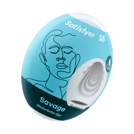 Huevo Masturbador Savage Satisfyer  | Ts Mayorista | Sex Shop Mayor...
