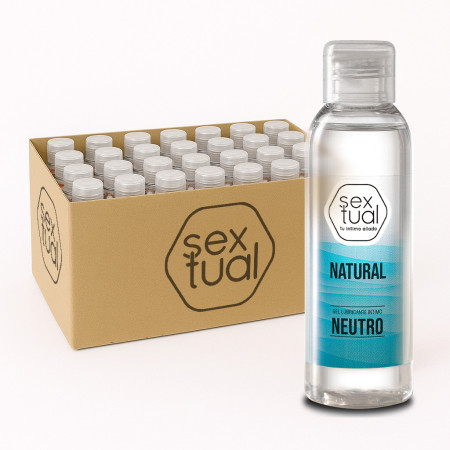 Gel Neutro Lubricante Intimo Natural 80ml x 28 Unidades Sextual  | ...